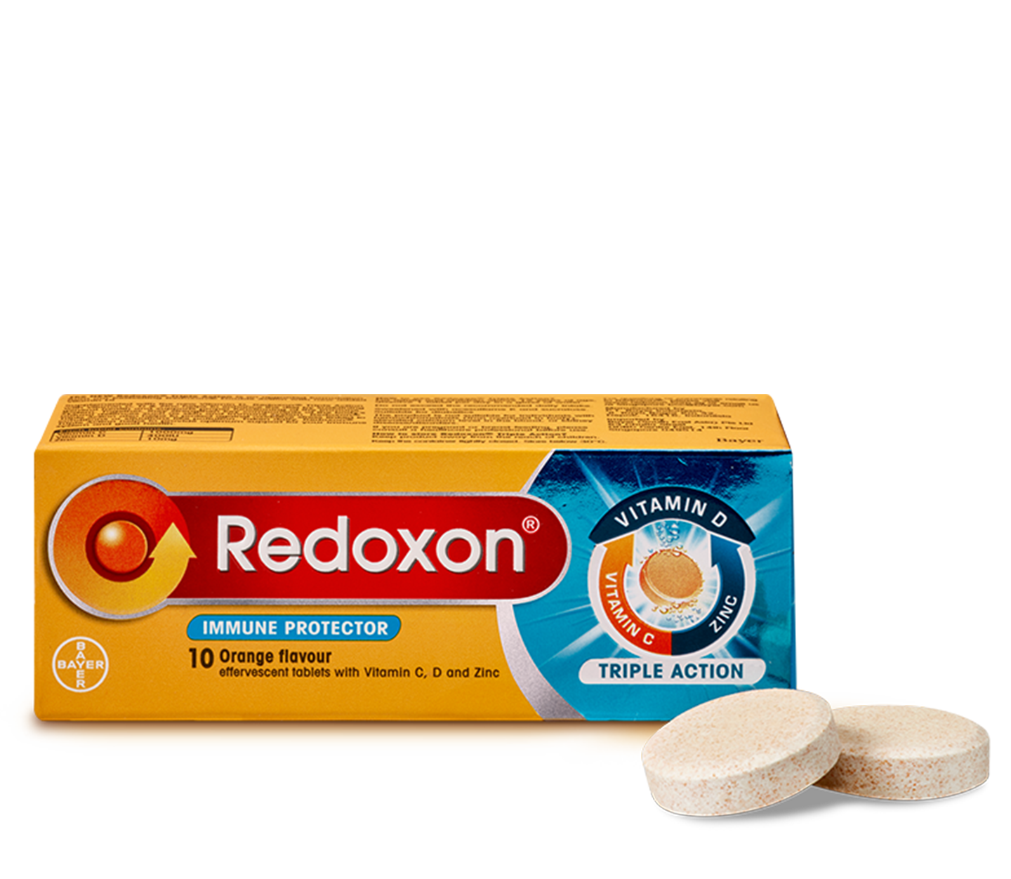 Boost your immunity with vitamin C, vitamin D and zinc! | Redoxon